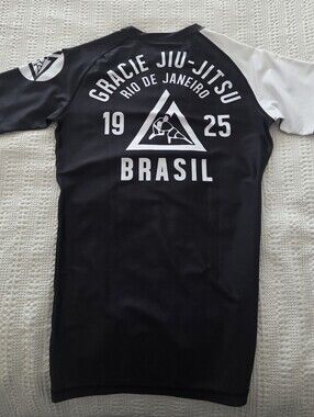 Grace Black & White Jiu-Jitsu Rash Guard